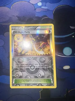 Pokemon TCG All-Night Party XY BREAKpoint 96/122 MP Reverse Holo Card, Umbreon - Image 5
