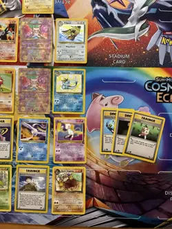 Vintage Pokemon Card Lot WOTC Holo Fire First Edition Shadowless Etc Anicent Mew - Image 2