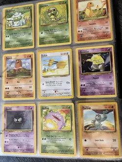 1999 WOTC Pokemon Base Set All 84 RARE, UNCOMMON, and COMMON Cards (Non Holo) - Image 4