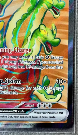 Pokemon TCG - Hydrapple EX Full Art Ultra Rare Card 156/142 Stellar Crown - Image 5