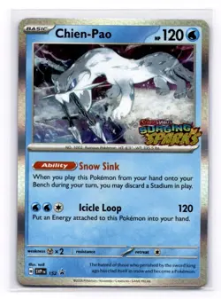 Chien-Pao SV: Scarlet & Violet Promo Cards - Pokemon NM 152 - Image 1