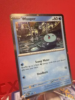 Wooper Cosmos Holo Black Star Promo - SVP155 Pokemon Card NM - Image 2