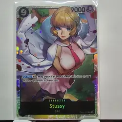 One Piece Card Game Stussy OP07-085 SR 500 Years in the Future English - Image 1