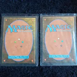 MTG 1993 Revised 3rd edition Islands Land Cards Signed by Mark Poole NM - Image 2