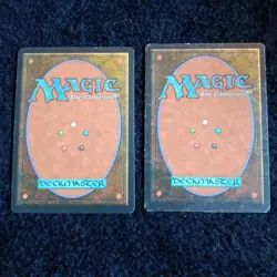 MTG 1993 Revised 3rd edition Islands Land Cards Signed by Mark Poole NM - Image 3