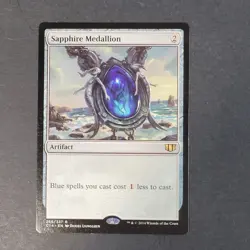 MTG - Sapphire Medallion - Commander 2014 - NM - Rare - Magic The Gathering - Image 2