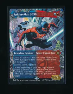 SPIDER-MAN 2099 EXTENDED ART 0216 SPIDER-MAN MARVEL 2025 MAGIC THE GATHERING (B) - Image 1