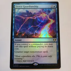 Magic the Gathering - Fierce Guardianship (Foil) - Commander Masters - NM - Image 1