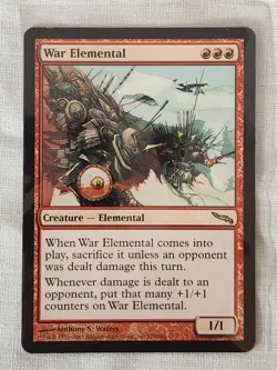 Played War Elemental Mirrodin Mtg Magic the Gathering - Image 1