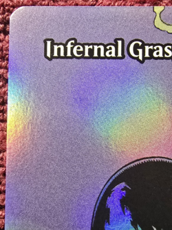 Magic MTG Infernal Grasp 0018 (Borderless) Marvel Eternal Legal MINT MAR - Image 2