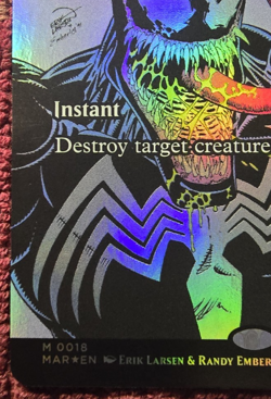 Magic MTG Infernal Grasp 0018 (Borderless) Marvel Eternal Legal MINT MAR - Image 5