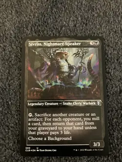 Magic The Gathering MTG - Sivriss, Nightmare Speaker (Foil Etched) - CLB - Image 1