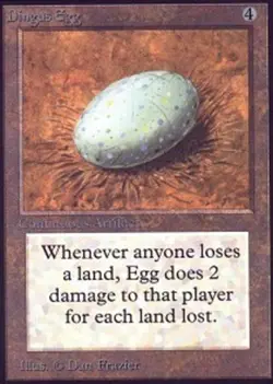 Moderate Play x 1 Dingus Egg Unlimited Edition - Image 1