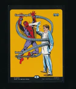 COUNTERSPELL 0009 BORDERLESS SPIDER-MAN MARVEL 2025 MAGIC THE GATHERING (A) - Image 1