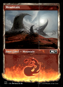 Mountain (Showcase) Core Set 2021 Regular - Image 1