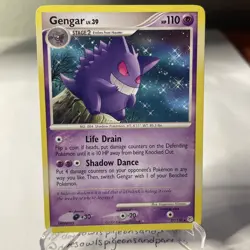 Pokemon TCG Gengar Diamond and Pearl 27/130 non holo rare mp - Image 1