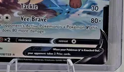 Eevee V - Crown Zenith (CRZ) 108/159 Rare Pokemon TCG - Image 4