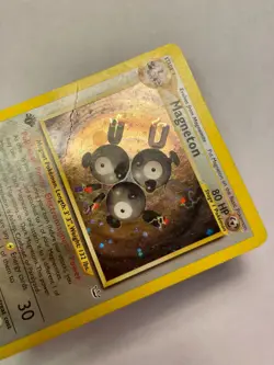 Pokemon Magneton 10/64 - 1st Edition Neo Revelation, Holo LP - Image 3