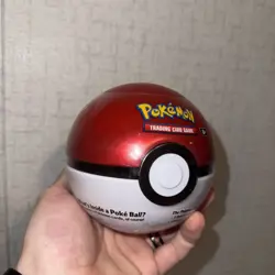 Pokemon TCG PokeBall Tin Brand New Factory Sealed [Standard PokeBall] [A24] - Image 1