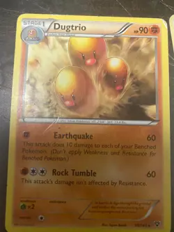 Pokemon Dugtrio 59/146 XY Base Set Rare - Image 1