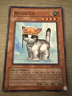 Yu-Gi-Oh! Rescue Cat FET-EN033 Unlimited LP Common - Image 1