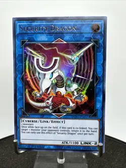 Yu-Gi-Oh! Security Dragon DUPO-EN037 Ultra Rare 1st Edition Near Mint - Image 2