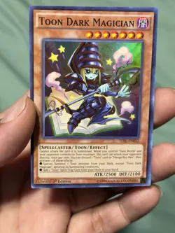 YUGIOH Toon Dark Magician Girl/ Toon Dark Magician Ultra Rare Holo 1ST ED - Image 3