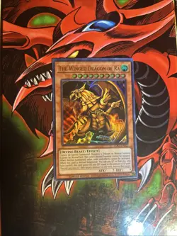 Yugioh The Winged Dragon Of Ra LDK2-ENS03 LIMITED EDITION Ultra Rare Holo NM - Image 1