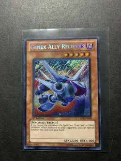 Yugioh - Genex Ally Reliever (Secret Rare) (1st Edition) - HA04-EN040 (P) - Image 1