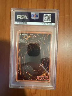 PSA 9 MINT Thousand Eyes Restrict PSV-084 Ultra Rare 1st Edition Yugioh Card - Image 2