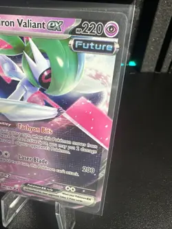 Pokemon Iron Valiant EX SV TCG Double Rare Holo Card Paradox Rift 089/182 - Image 3