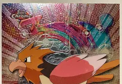 SPEAROW #21 Series 1 - 2000, Topps TV Animation Edition Chrome Pokemon Card - Image 4