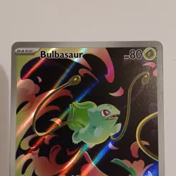 Bulbasaur 133/132 Illustration Rare Pokemon TCG Card Mega Evolution NM - Image 3