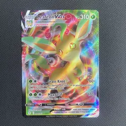 Leafeon VMAX-008/203 SWSH07: Evolving Skies Pokemon Card Grass Type - Image 1