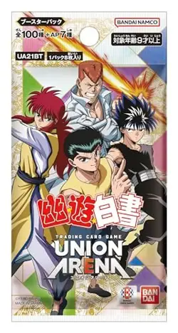 BANDAI UNION ARENA Booster Pack Yu Yu Hakusho [UA21BT] (BOX) 16 packs - Image 2