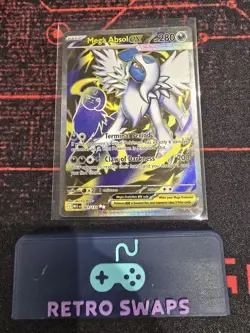 Mega Absol ex 161/132 Full Art NM Pokemon Card ME01: Mega Evolution - Image 1