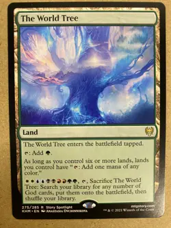 MTG 1x The World Tree Kaldheim # 275 Modern Magic the Gathering Card x1 NM - Image 1