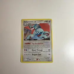 Pokemon TCG Salamence Holo Rare Card 8/99 Arceus 2009 Near Mint - Image 1