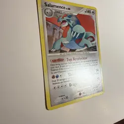 Pokemon TCG Salamence Holo Rare Card 8/99 Arceus 2009 Near Mint - Image 2