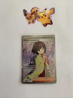 Erika's Invitation 196/165: Pokemon Card 151 Holo - Image 1