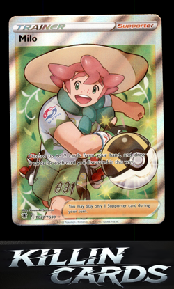 Milo TG27/TG30 Pokemon Ultra Rare SWSH10: Astral Radiance Trainer Gallery Card N - Image 1