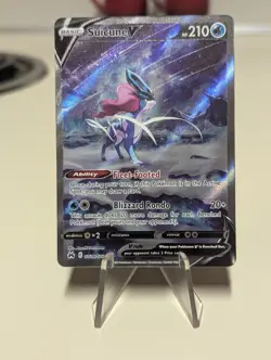 Suicune V Alt Crown Zenith Galarian Gallery GG38 Pokemon Card Near Mint - Image 1