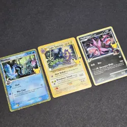 Pokemon Celebrations - Collector Chest Promo Cards SWSH136 SWSH137 SWSH138 - Image 1