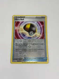 Pokemon Card Brilliant Stars Reverse Holographic Ultra Ball 150/172 - Image 1