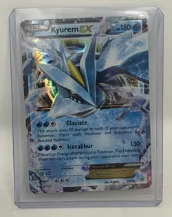 Pokemon TCG XY Ancient Origins Kyurem EX 25/98 Ultra Rare Holo Card - Image 1