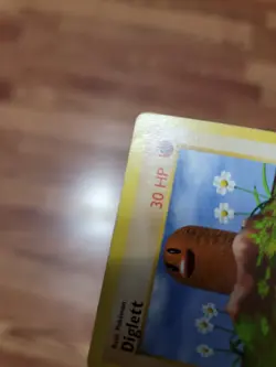 Diglett 47/102 1st Edition Shadowless Base Set Pokemon Card Game 1999 WOTC MP! - Image 3