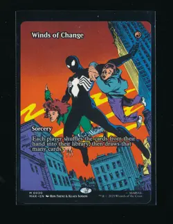 WINDS OF CHANGE 0030 BORDERLESS MARVEL'S SPIDER-MAN 2025 MAGIC: THE GATHERING - Image 1