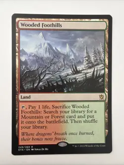 Wooded Foothills Khans of Tarkir Regular NM - Image 1