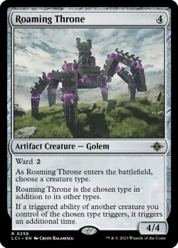 MTG Roaming Throne - 258 / English / Near Mint - Image 1