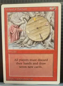 Mtg WHEEL OF FORTUNE LP/NM Revised Edition 3ED -Argo- - Image 1